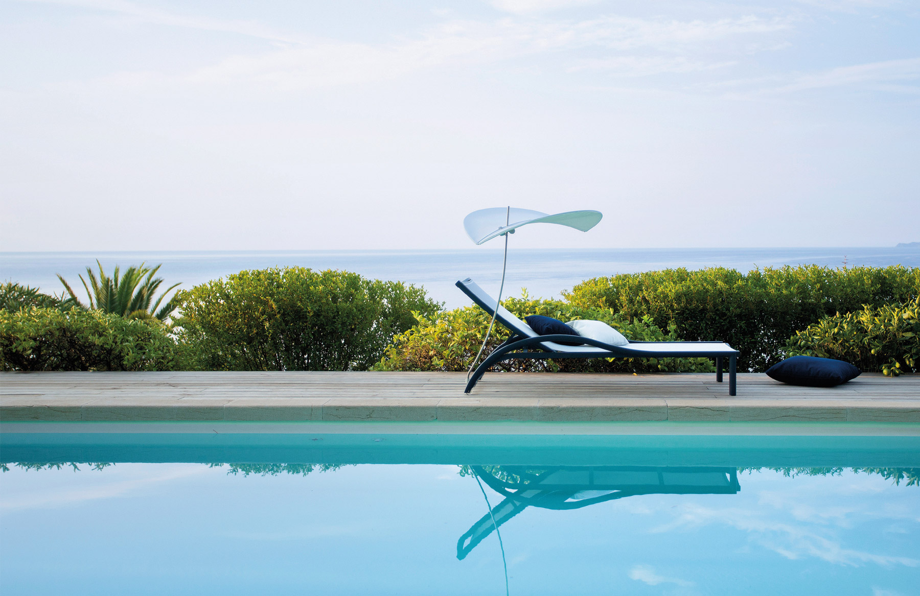chaise longue de jardin