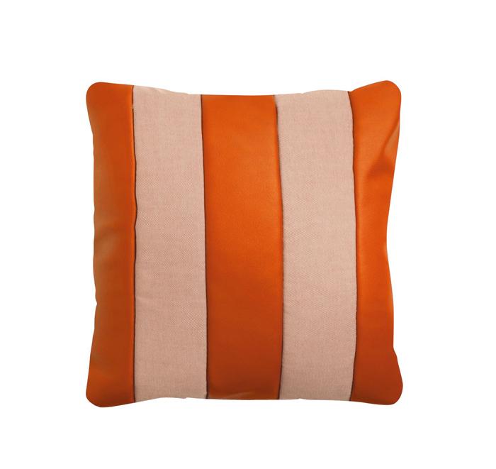Tone on Tone cushion Orange