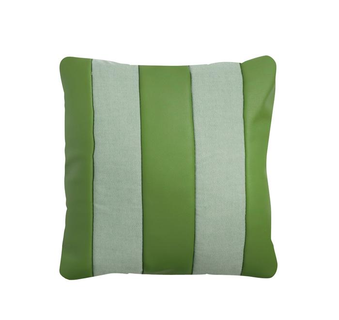 Tone on Tone cushion Green